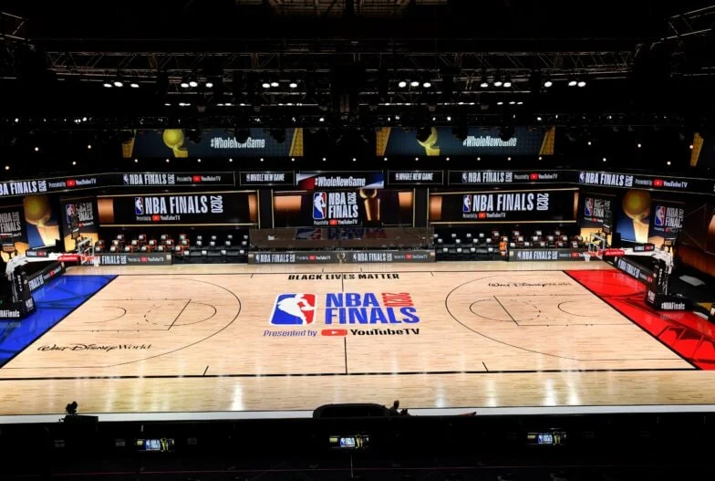 NBA总决赛篮球场地